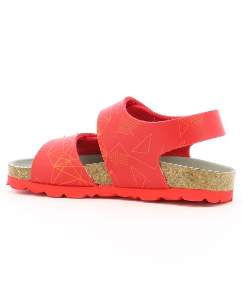 Sandales en Cuir Summerkro rouges